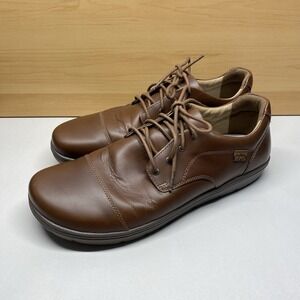 Lems Shoes Unisex Mens 13 Womens 14.5 Brown Mocha Nine2Five Leather Minimalist